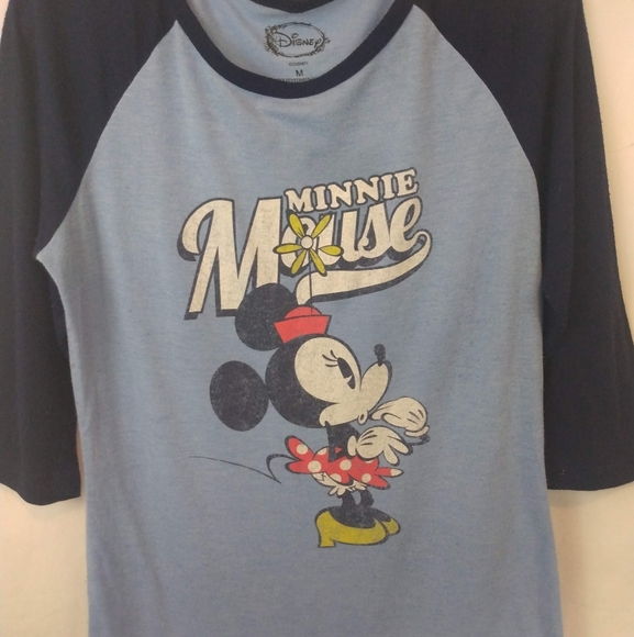 Disney Minnie Mouse Blue Jersey - Picture 2 of 8